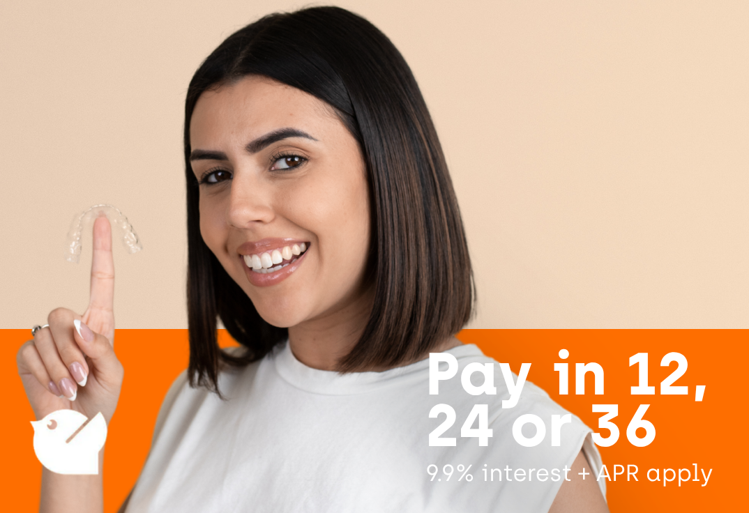 Aligner treatment plus teeth whitening with Humm - pay in 12, 24 or 36 months